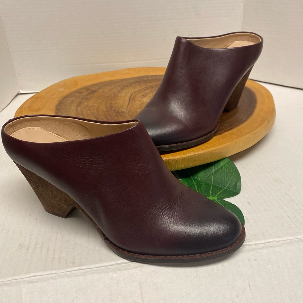 Kelsi Dagger Oxblood Mules